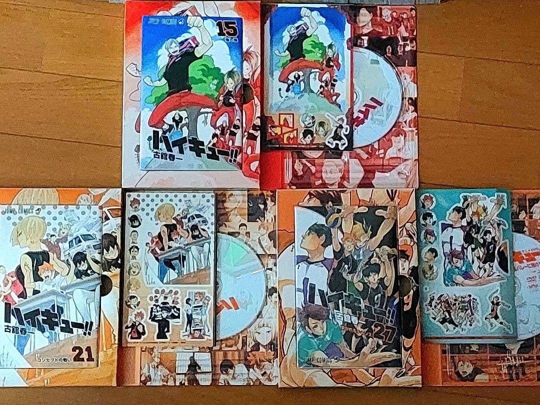 漫画/コミックス ハイキュー！！ 1〜35巻＋関連本＋限定版DVD まとめて