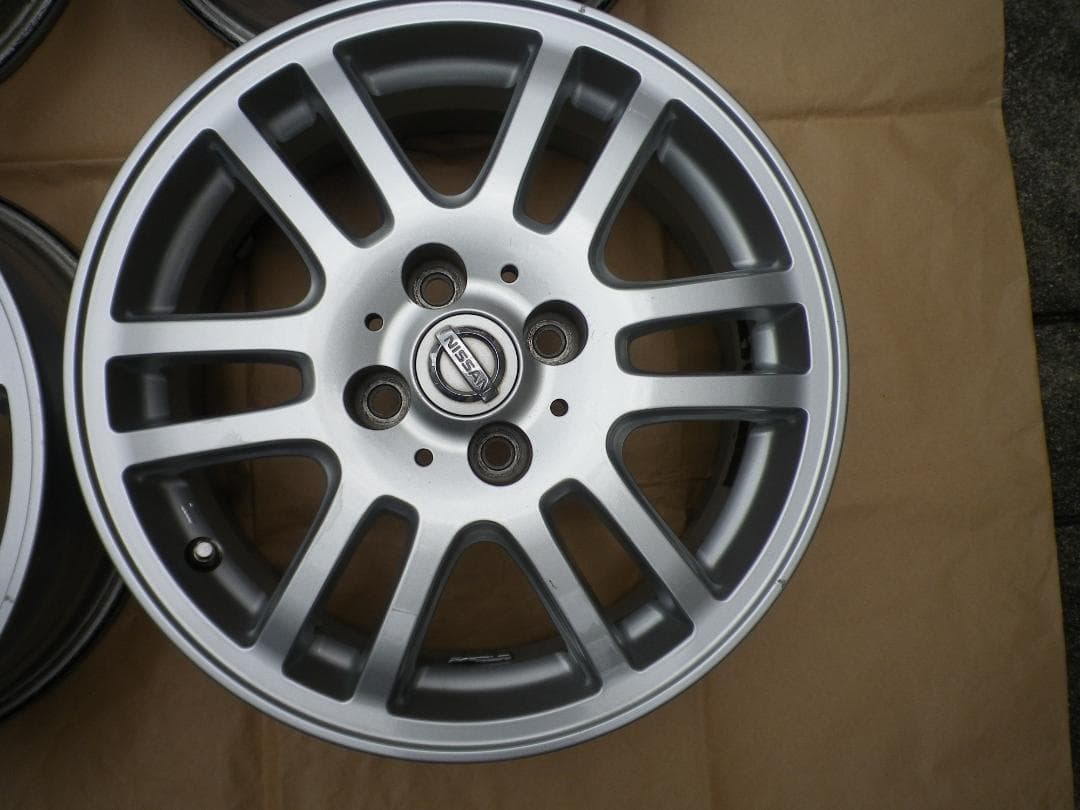 日産純正 アルミホイール 6J×15 レア物 程度抜群！四本セット