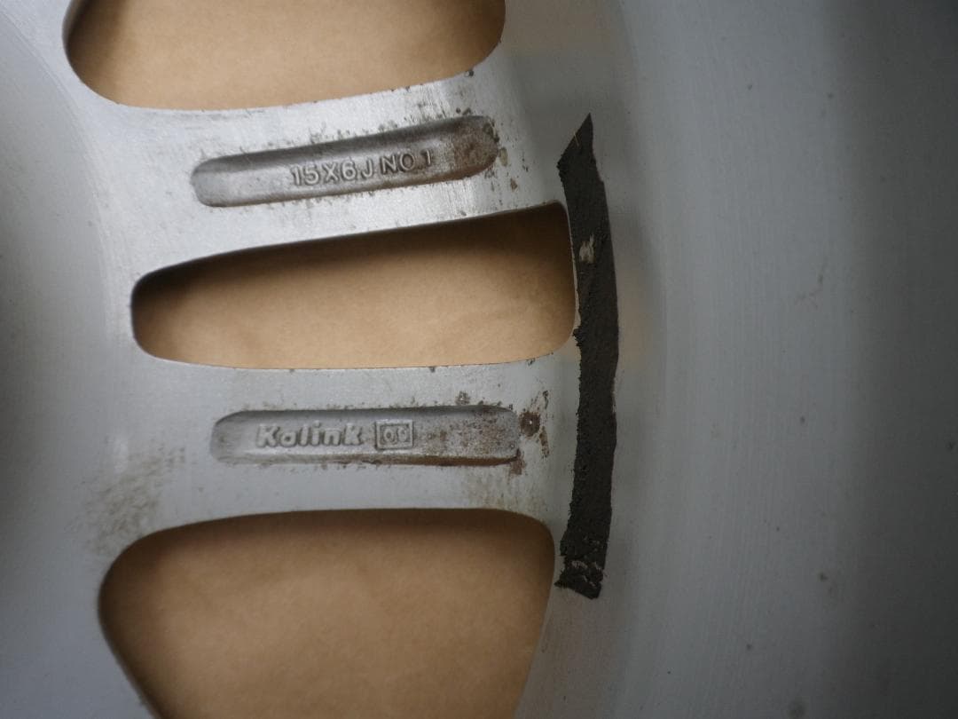 日産純正 アルミホイール 6J×15 レア物 程度抜群！四本セット