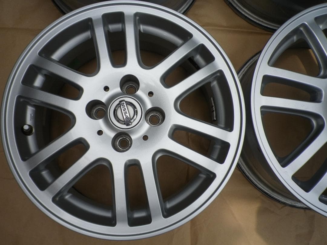 日産純正 アルミホイール 6J×15 レア物 程度抜群！四本セット