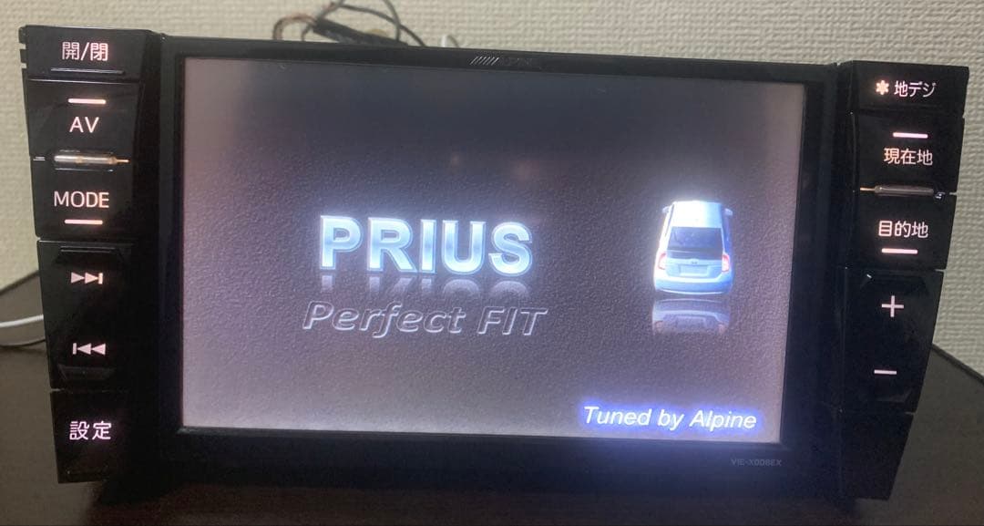 プリウス VIE-X008EX-PRA ナビアルパイン
