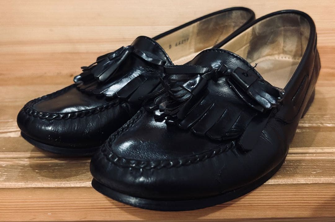 ローファー 革靴 90s COLE HAAN コールハン 29cm タッセル