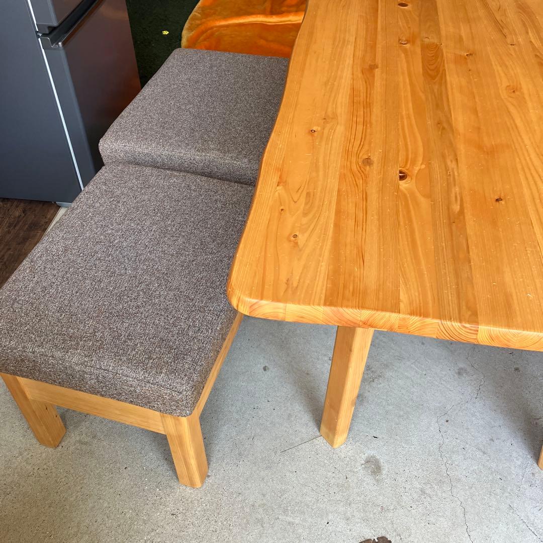 シギヤマ家具　ダイニングテーブル　チェア　スツール　セット