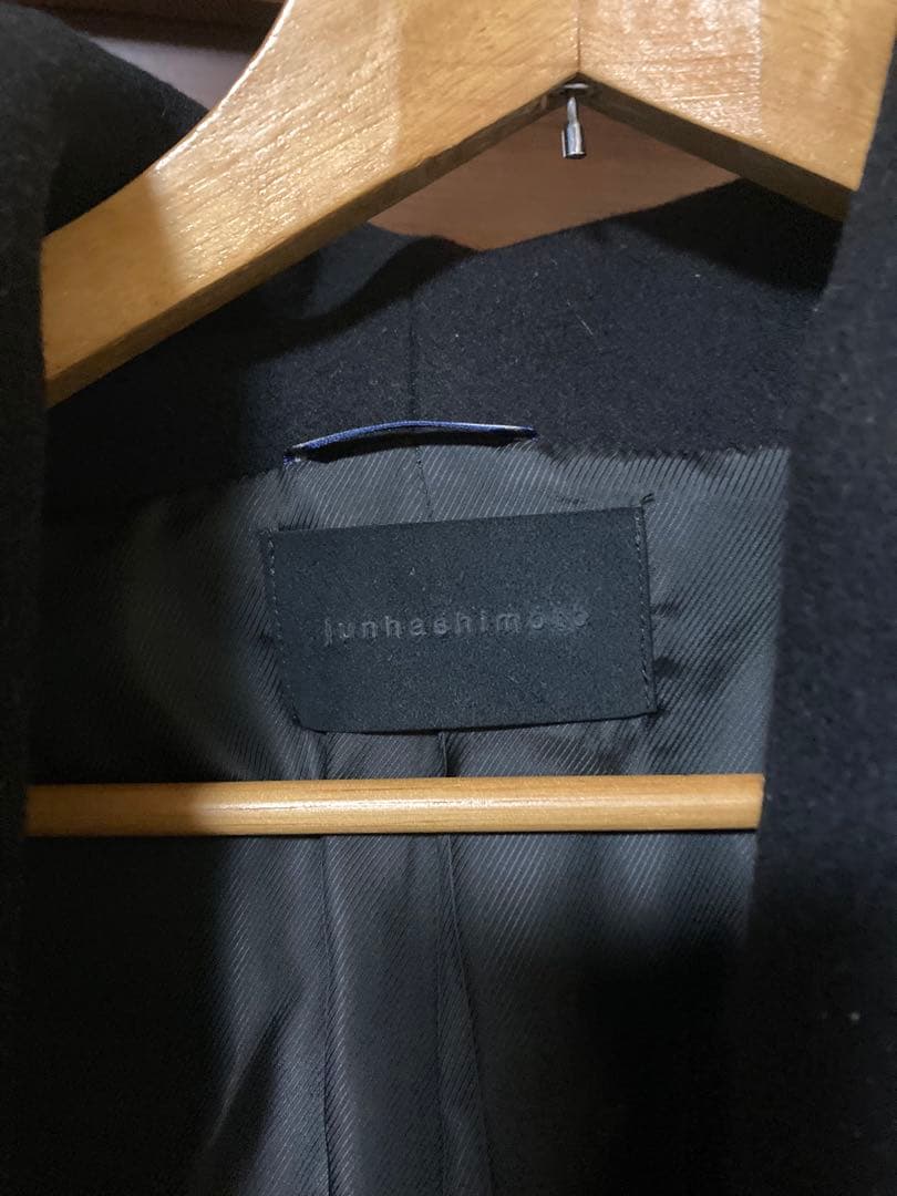 さ*ん様 junhashimoto ラップフードコート 黒 サイズ4（L）