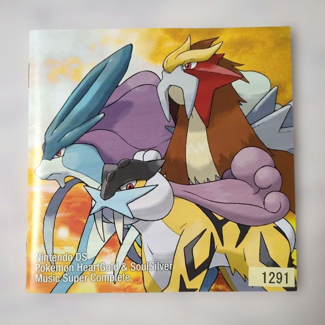 ニンテンドーDS「ポケモン ハートゴールド&ソウルシルバー」サントラ CD