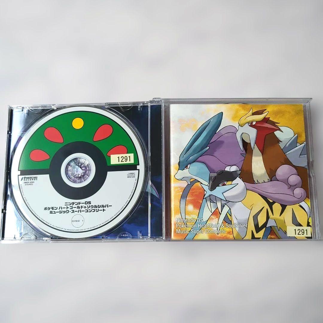 ニンテンドーDS「ポケモン ハートゴールド&ソウルシルバー」サントラ CD
