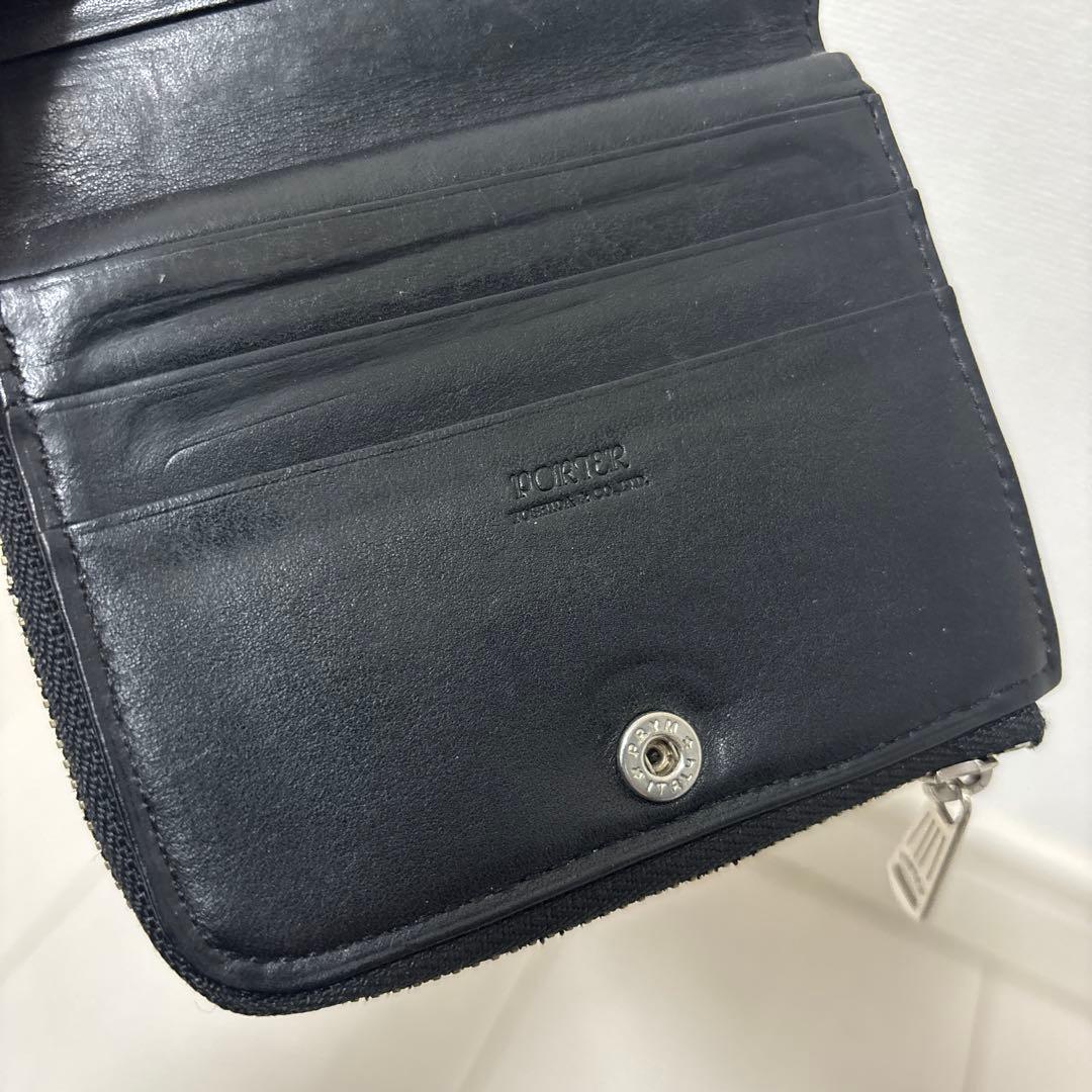PORTER x MARGARET HOWELL 折り財布 レザーウォレット