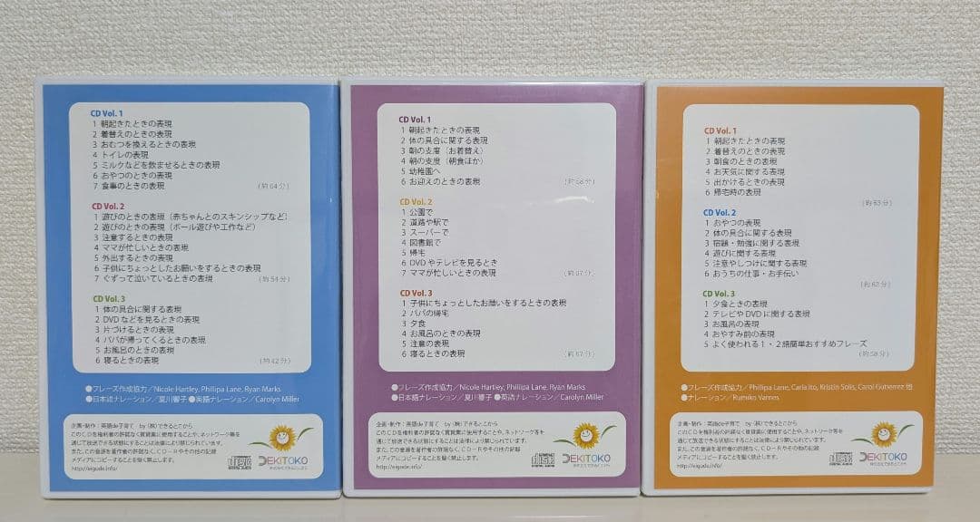 【美品】0歳から中1まで十分活用できる英会話教材（CD＆会話集）
