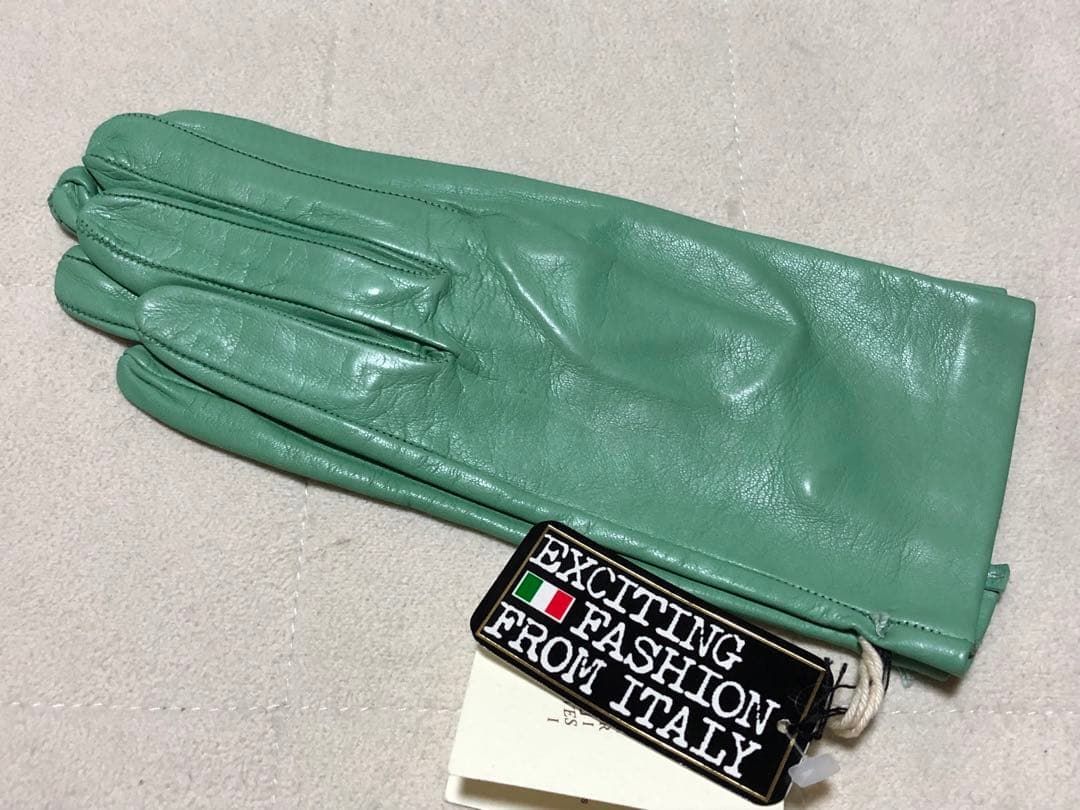 571新品PARISI grovesパリジ 羊革ラムレザー手袋 イタリア製