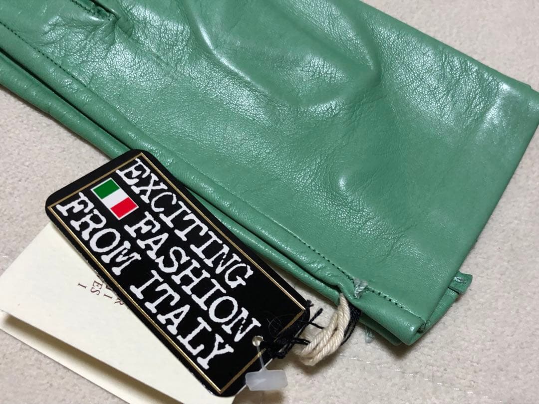 571新品PARISI grovesパリジ 羊革ラムレザー手袋 イタリア製