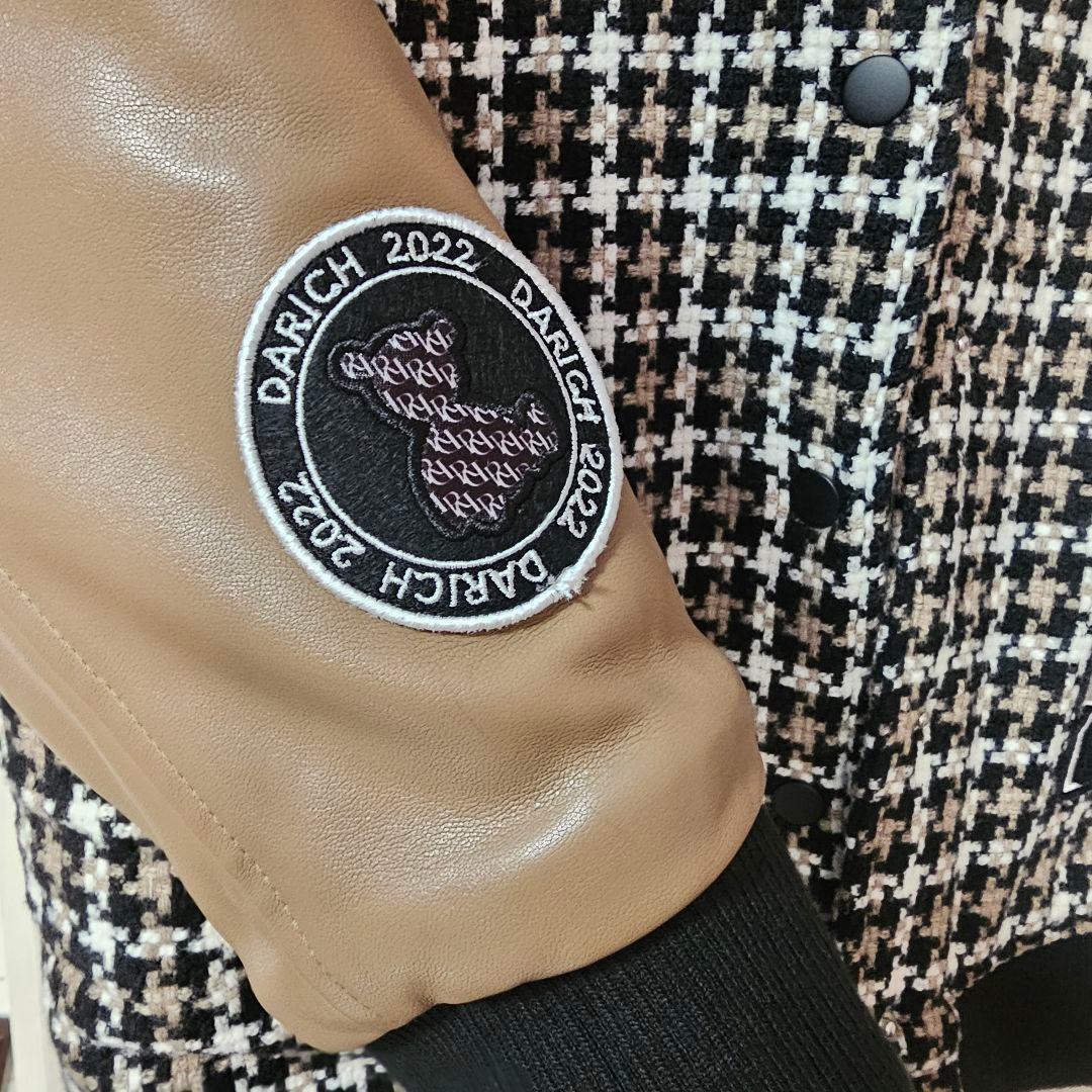 N*A様 《美品》Darich ダーリッチ Dベアチェックビッグスタジャン