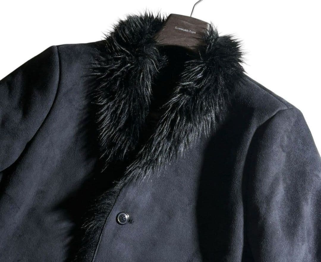 セマンティックデザイン semantic design　フェイクスエード　コート