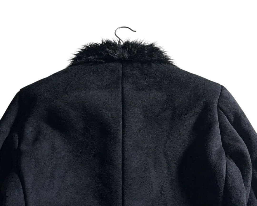 セマンティックデザイン semantic design　フェイクスエード　コート