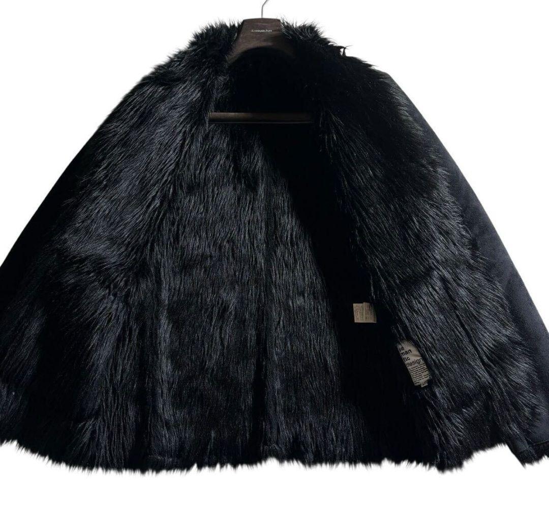 セマンティックデザイン semantic design　フェイクスエード　コート