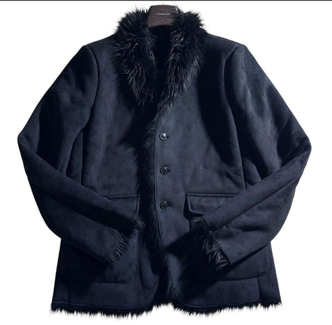 セマンティックデザイン semantic design　フェイクスエード　コート