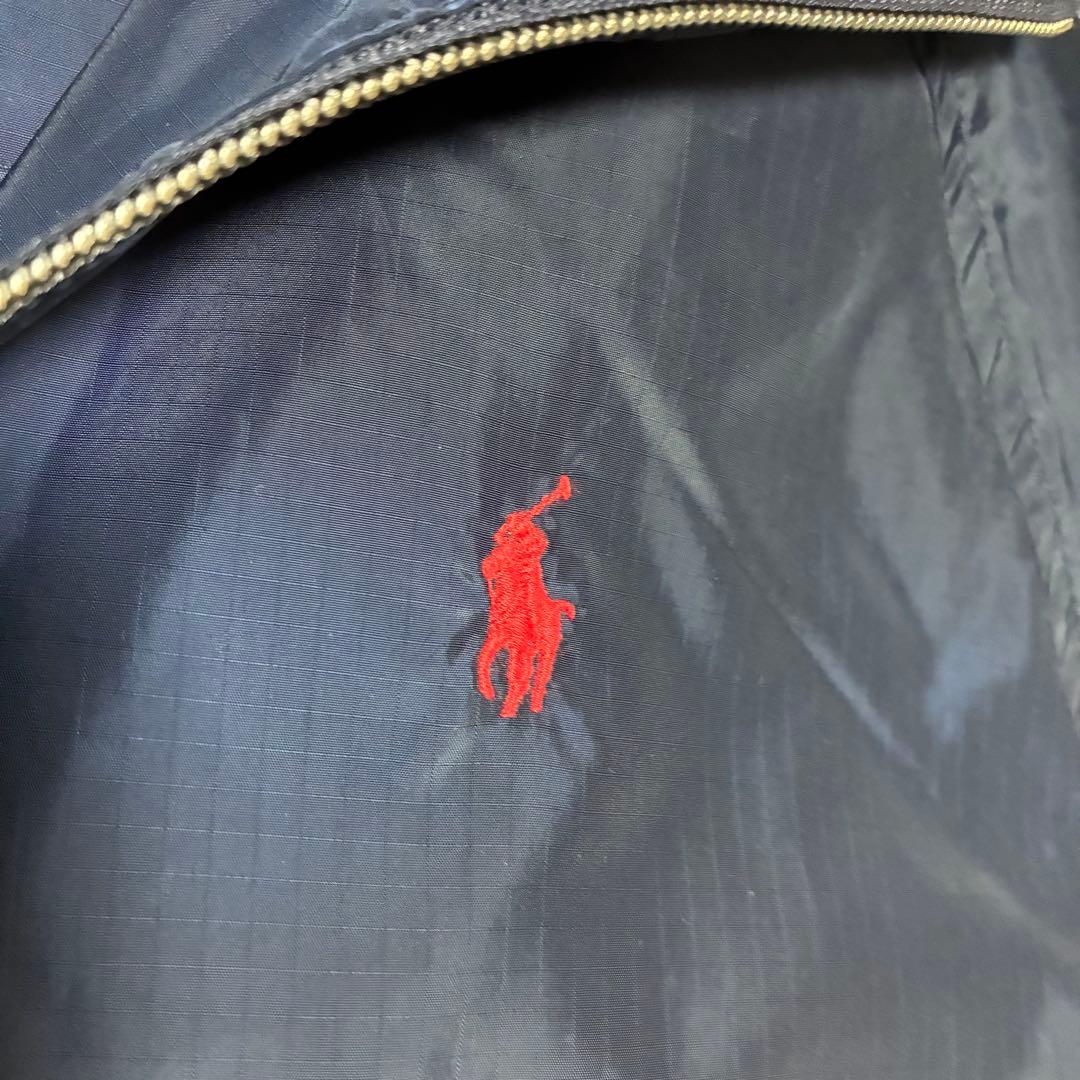 POLO RALPH LAUREN ナイロンジャケット　フーデット　160cm