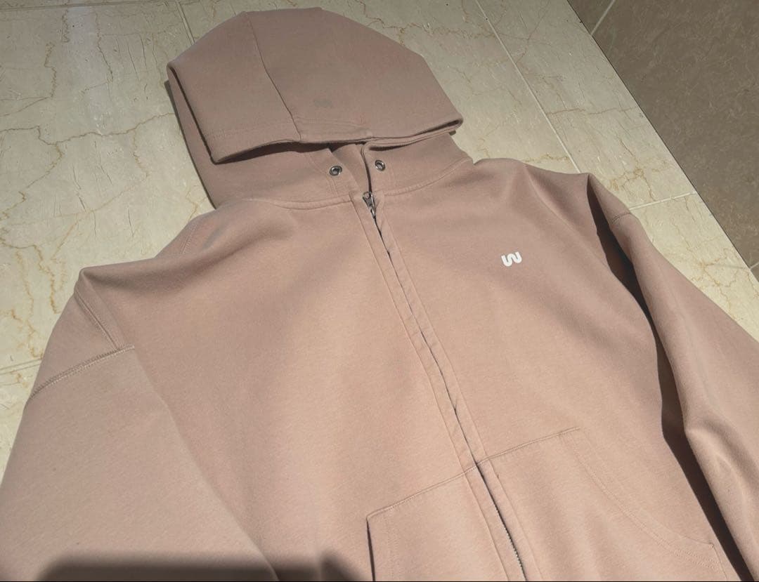 ワーシー WERTHY 野沢和香 SWEATHOODIE ピンク　パーカーフード