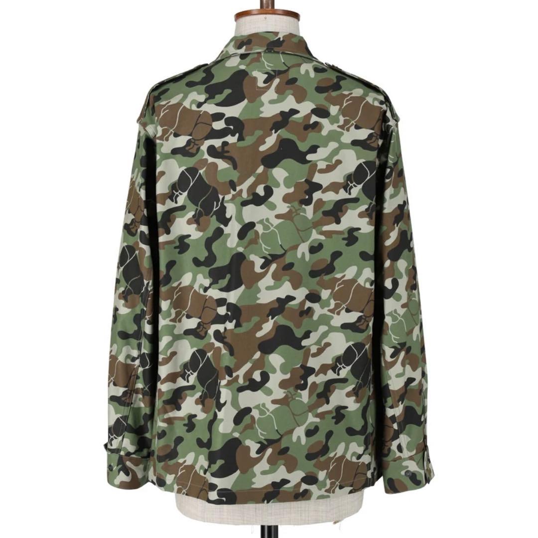 ク*ム様 【美品】scye ライノカモプリント ミリタリージャケット 38サイズ