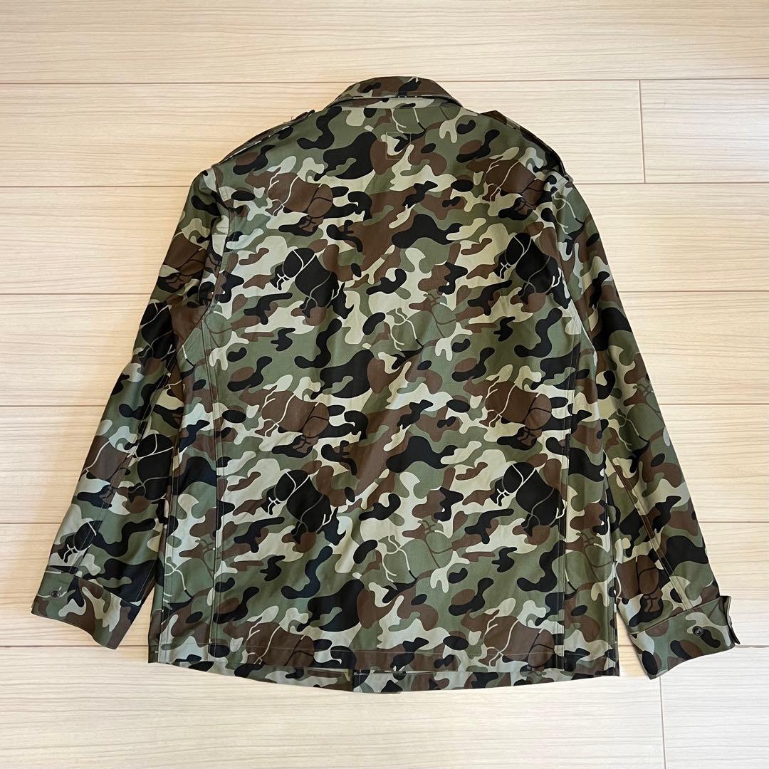 ク*ム様 【美品】scye ライノカモプリント ミリタリージャケット 38サイズ