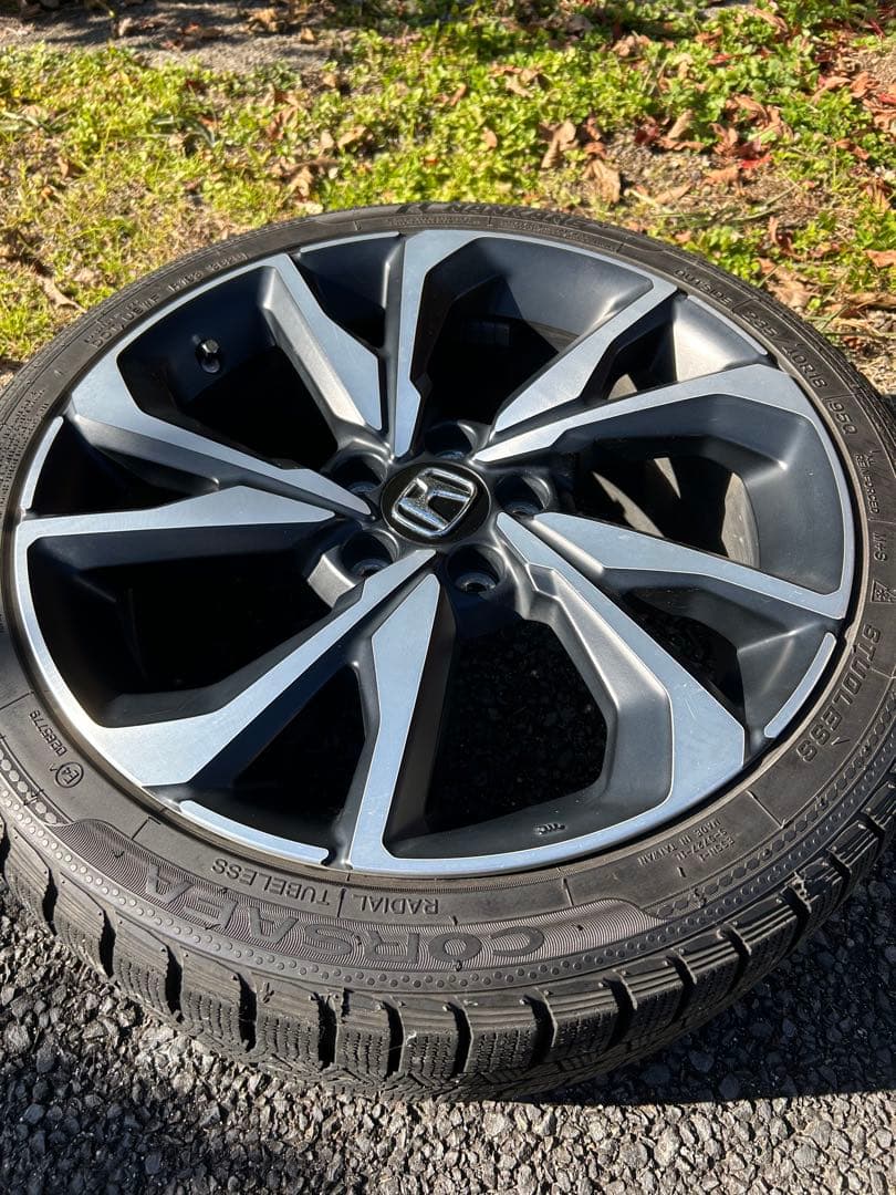 ホンダ純正 インサイト 18インチアルミ スタッドレス付き4本セット