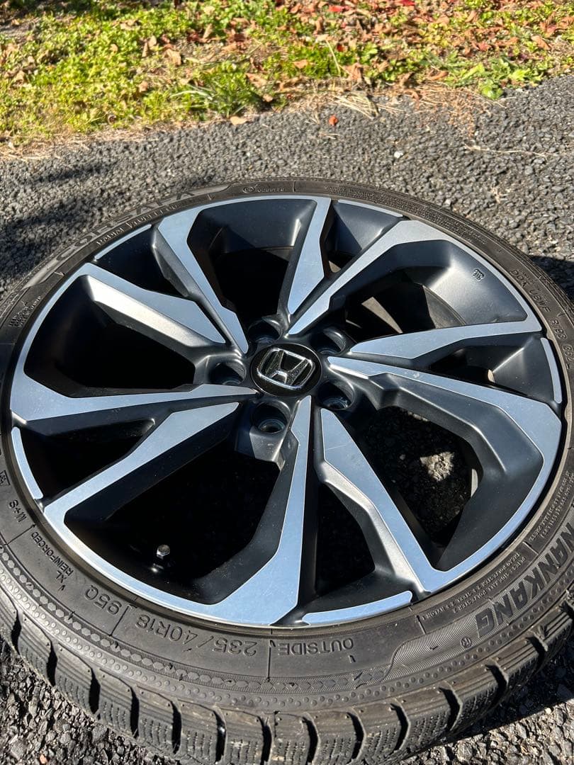 ホンダ純正 インサイト 18インチアルミ スタッドレス付き4本セット