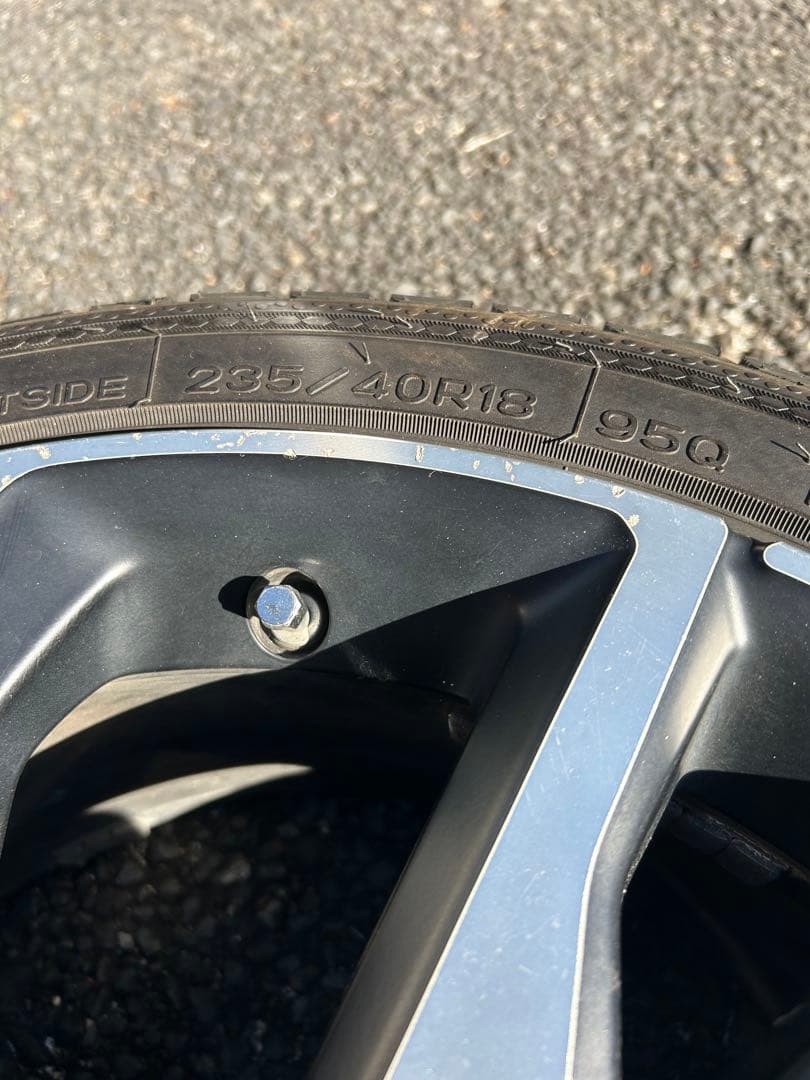 ホンダ純正 インサイト 18インチアルミ スタッドレス付き4本セット