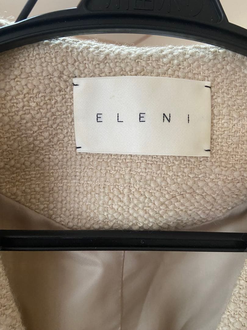 NOBLE ELENI ツイードフリンジジレ