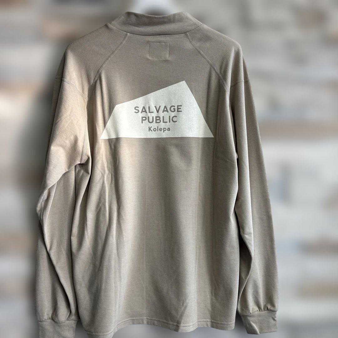 サルベージパブリックコレパ　モックネックシャツ　サイズM 新品未使用