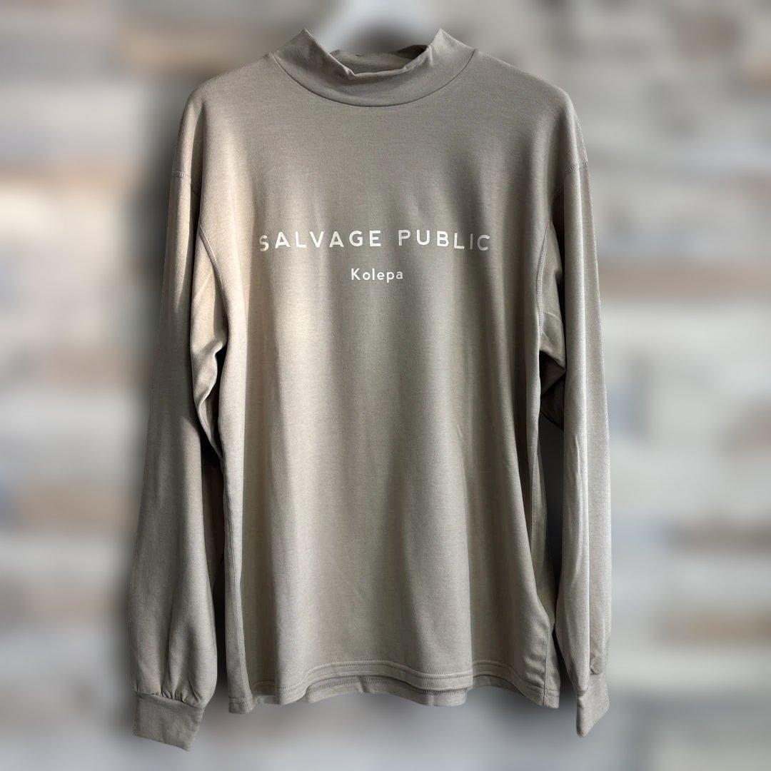 サルベージパブリックコレパ　モックネックシャツ　サイズM 新品未使用