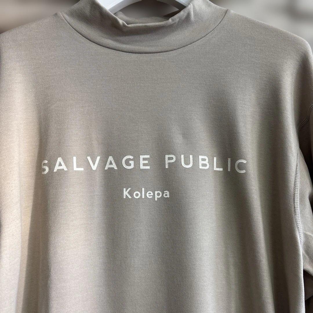 サルベージパブリックコレパ　モックネックシャツ　サイズM 新品未使用