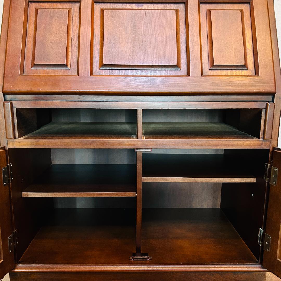 【希少モデル】 オールドカリモク「コロニアル」ライティングビューロー