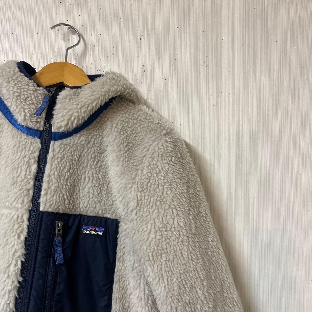 パタゴニア 23AW キッズリバーシブルレディフレディフーディ XXL 紺