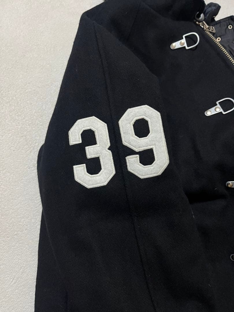 usa製　empire ファイヤーマンジャケット　ウール　M(L位) ブラック