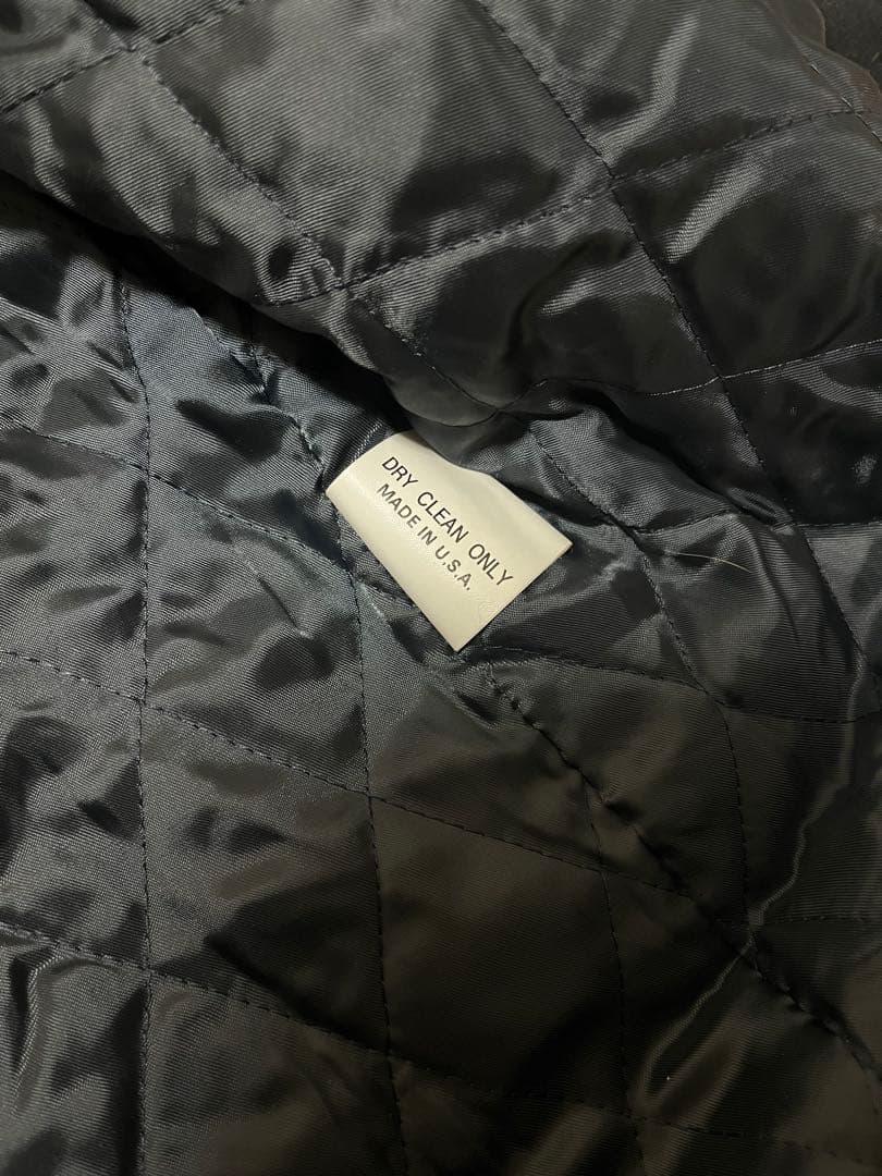 usa製　empire ファイヤーマンジャケット　ウール　M(L位) ブラック