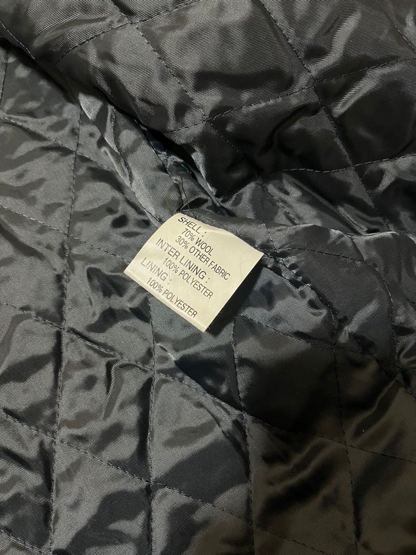 usa製　empire ファイヤーマンジャケット　ウール　M(L位) ブラック