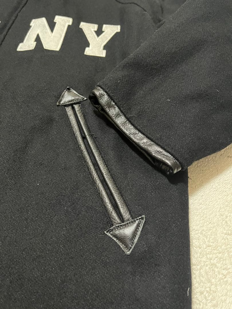 usa製　empire ファイヤーマンジャケット　ウール　M(L位) ブラック