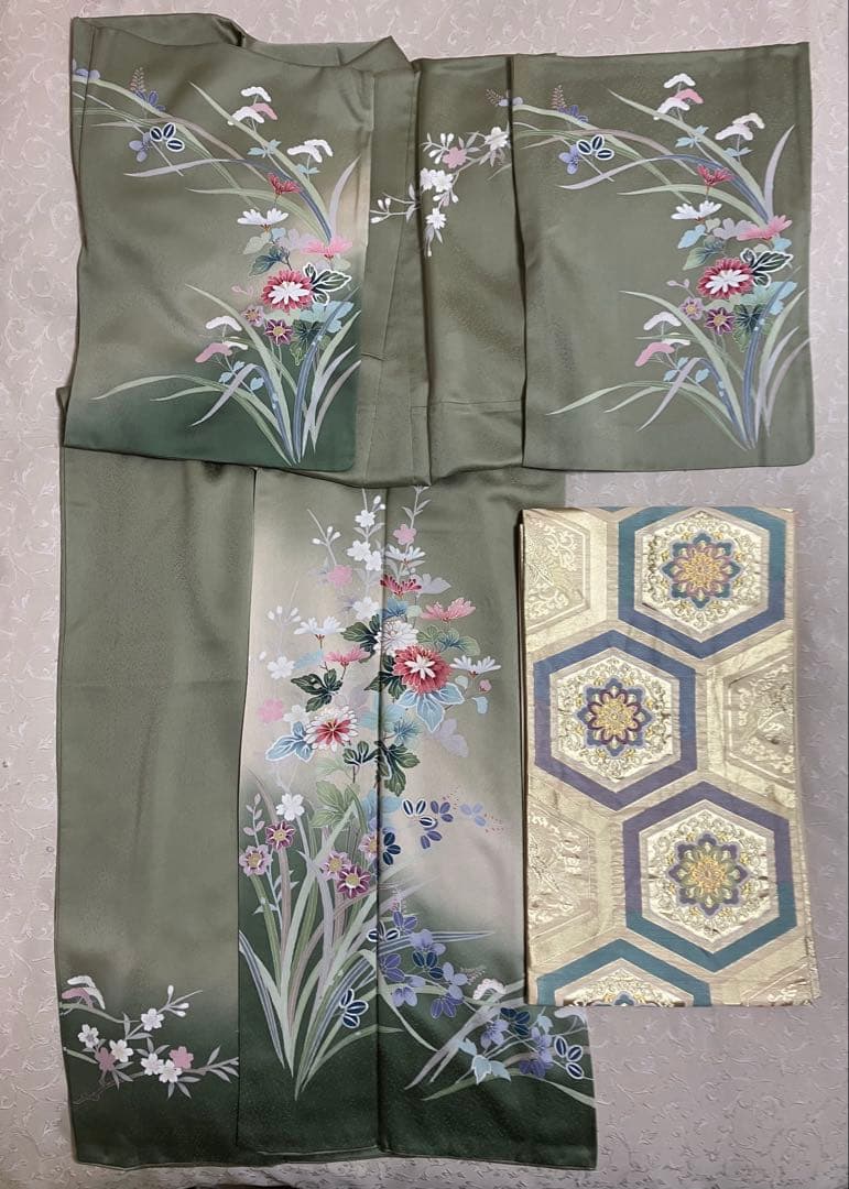 訪問着　袋帯２点セット　高島屋　美品