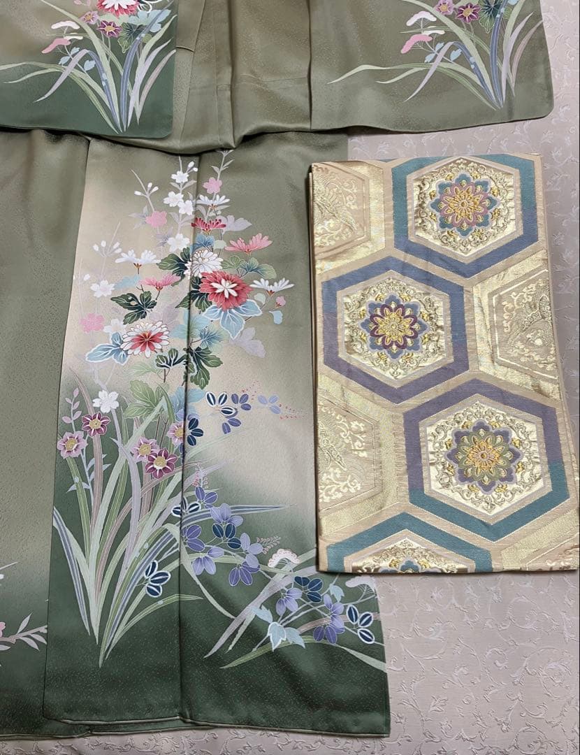 訪問着　袋帯２点セット　高島屋　美品