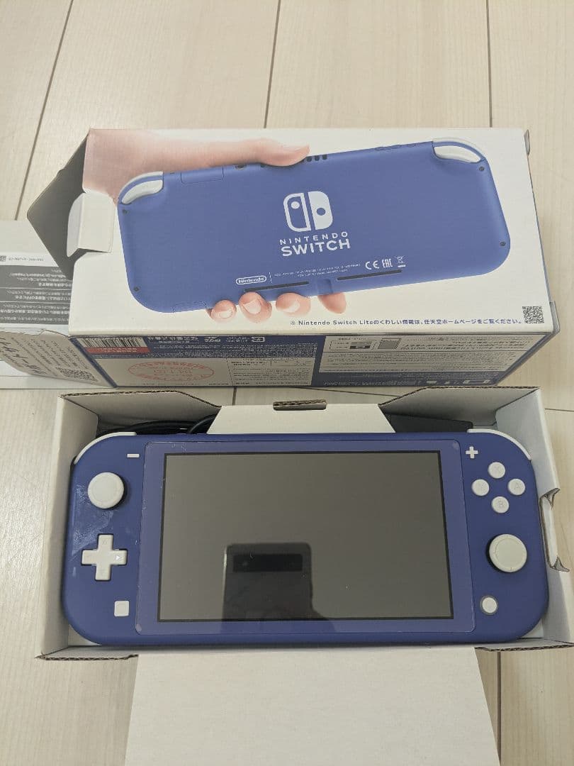 Nintendo Switch Lite ブルー 本体 箱付き