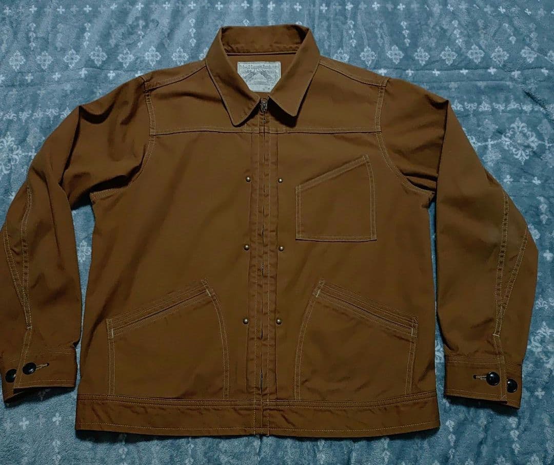 美USED ダリーズ81B CAM 30s DENIM ZIP JACKET L