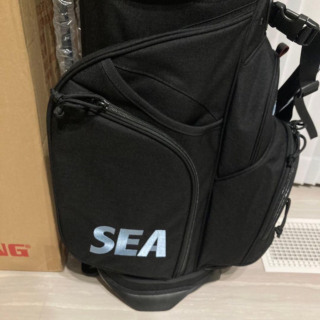 即完売BRIEFING WIND AND SEA コラボキャディバック(３点付)