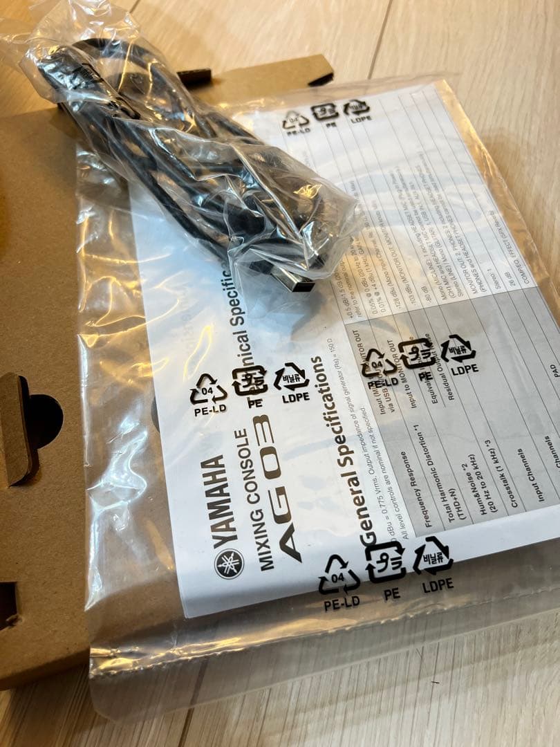 YAMAHA AG03-MIKU オーディオインターフェイス