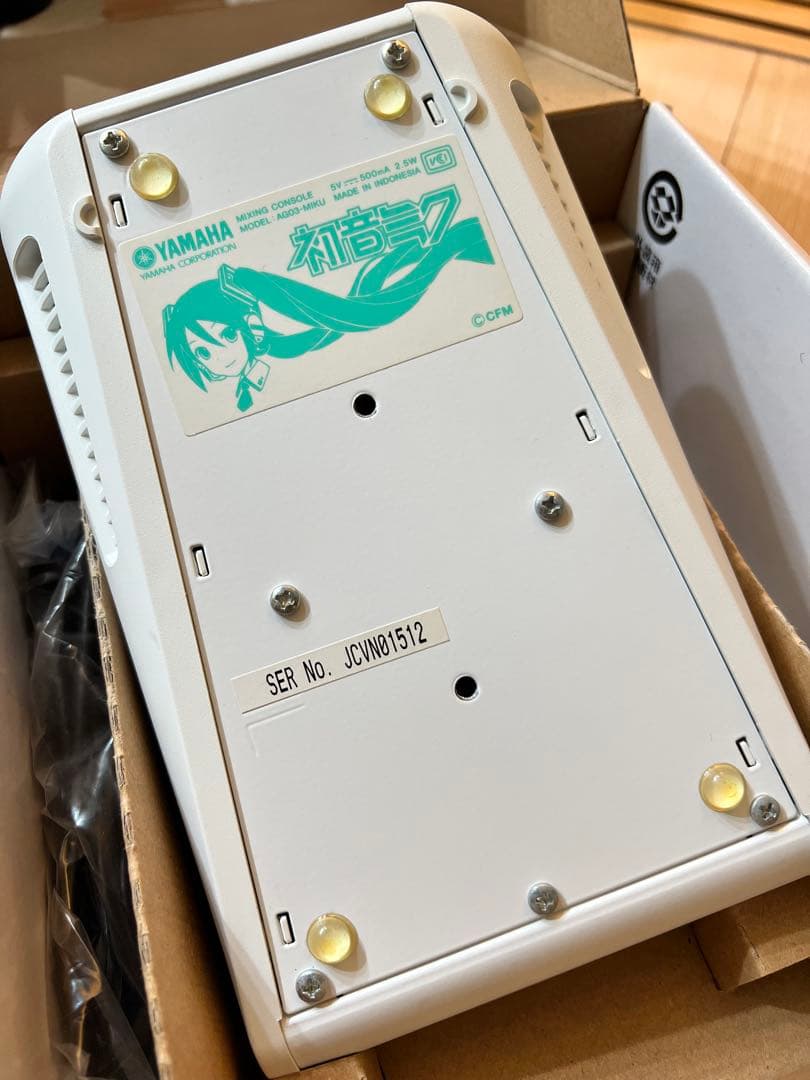 YAMAHA AG03-MIKU オーディオインターフェイス