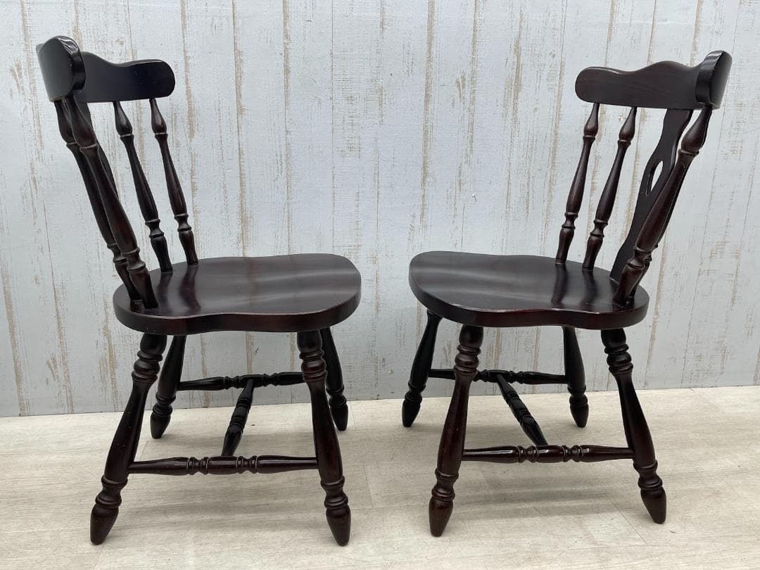 飛騨産業 キツツキ ウィンザーチェア 2脚 まとめて ダイニングチェア