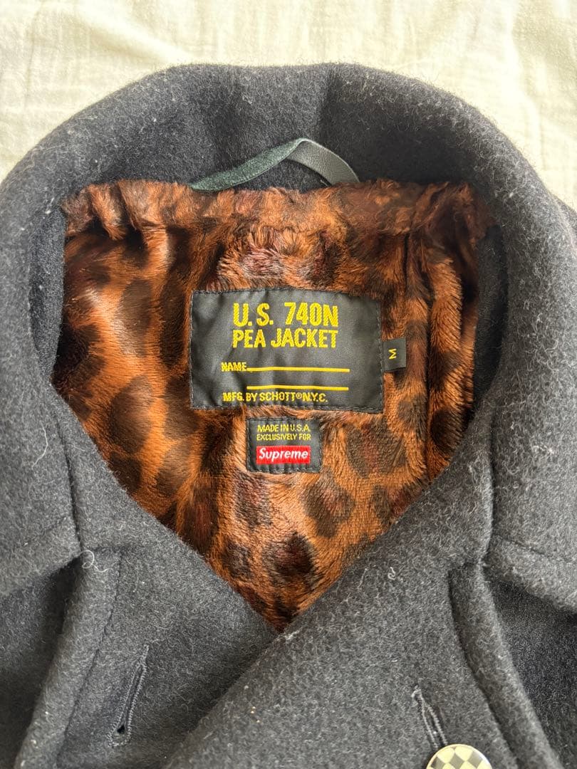 supreme Schott Pコート　15AW