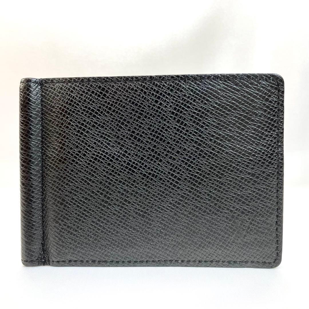 【極美品】ルイヴィトン　タイガ　ポルトフォイユ パンス　マネークリップ　ブラック