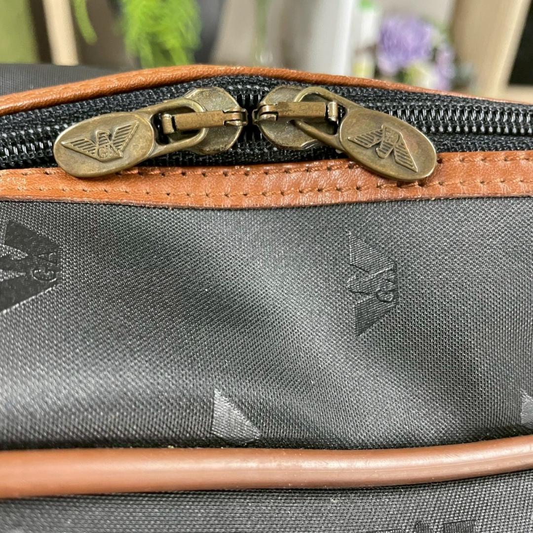 大容量 EMPORIO ARMANI 2way ボストンバック