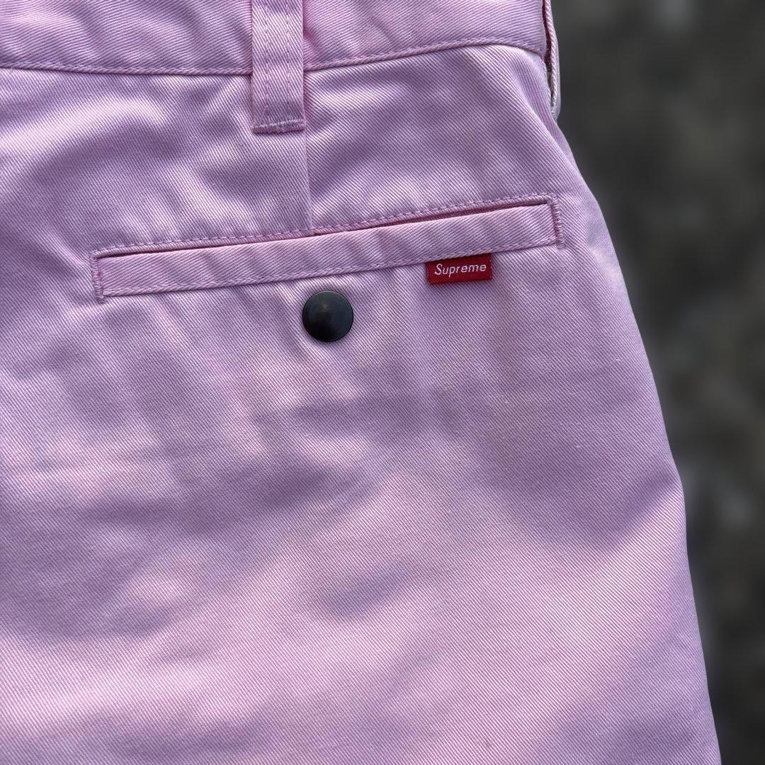 Supreme ピンク ショートパンツ