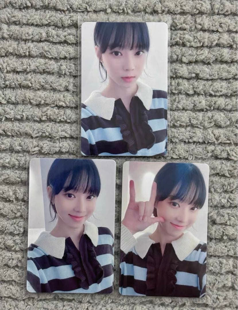 aespa savageウィンター 中国 一直娱 yizhiyu 3枚セット