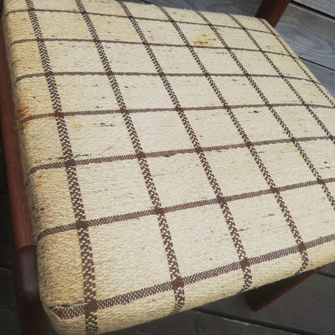 M♦店頭引取専用価格　希少 北欧ビンテージ チークダイニングチェア２脚